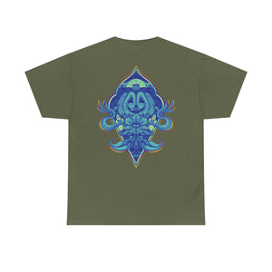 Pumpkin Portal Trick T-Shirt / Blu Chromatic