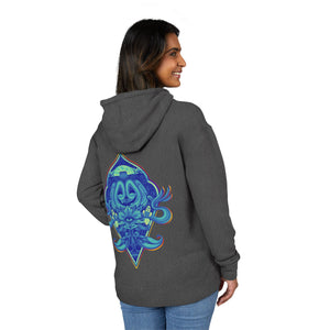 Pumpkin Portal Lightweight Hoodie / Blu Chromatic