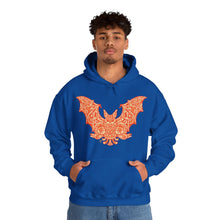 Batshroom Orange | Heavy Hooded Sweatshirt by Chaya Av