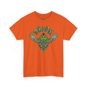 Pumpkin Portal Trick T-Shirt / Blu Chromatic