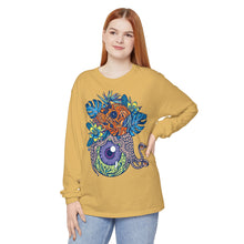 Snail Eyeland (ORNG) by Chaya Av Unisex Long Sleeve T-Shirt (16 Colors Available)