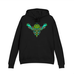 Pumpkin Portal Lightweight Hoodie / Blu Chromatic