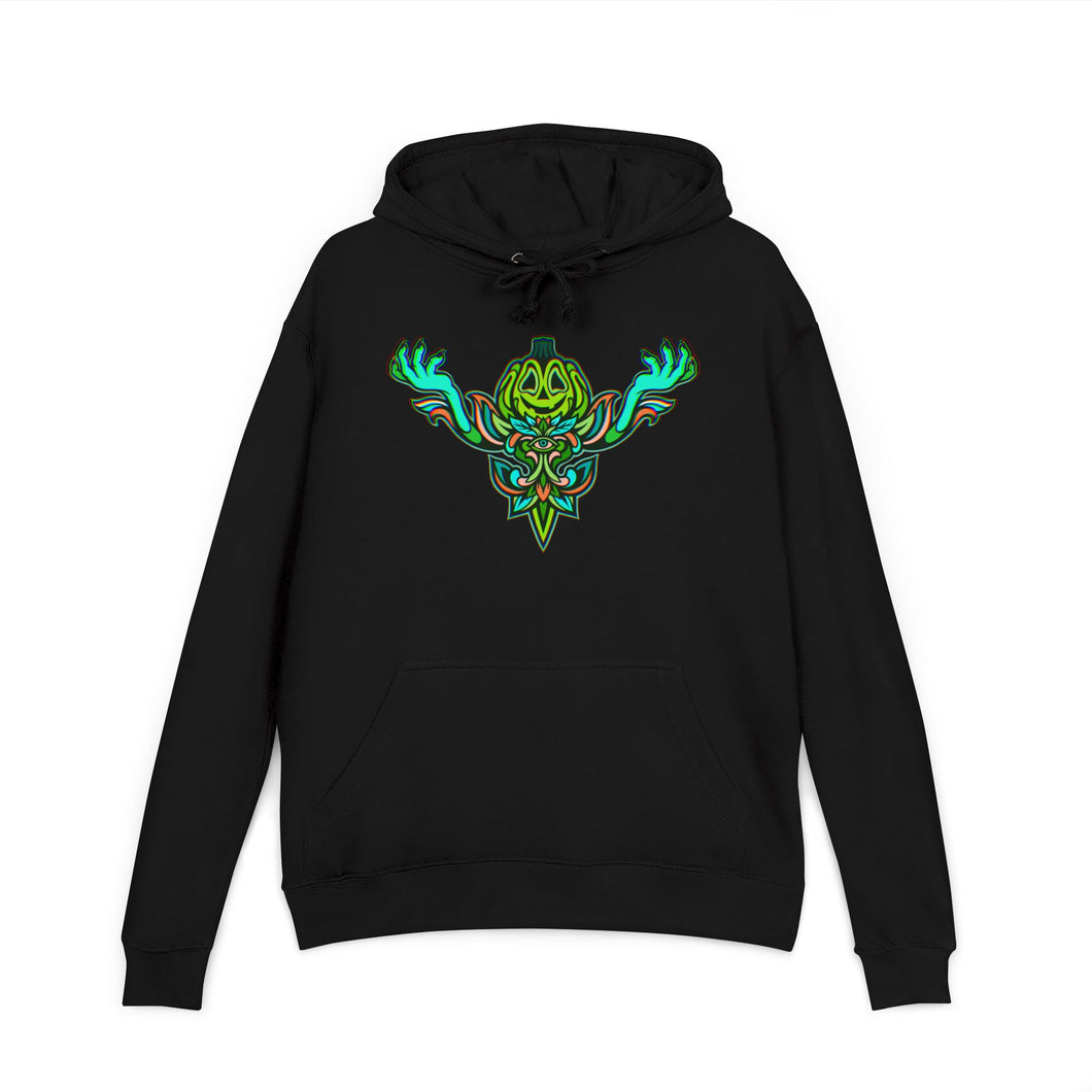 Pumpkin Portal Lightweight Hoodie / Blu Chromatic