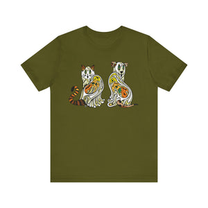 Ghost Pets Halloween 2024 | Art T-Shirt by Chaya Av