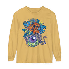 Snail Eyeland (ORNG) by Chaya Av Unisex Long Sleeve T-Shirt (16 Colors Available)
