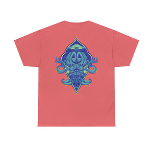 Pumpkin Portal Trick T-Shirt / Blu Chromatic