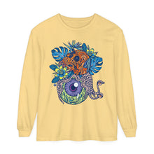 Snail Eyeland (ORNG) by Chaya Av Unisex Long Sleeve T-Shirt (16 Colors Available)