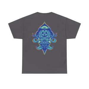 Pumpkin Portal Trick T-Shirt / Blu Chromatic