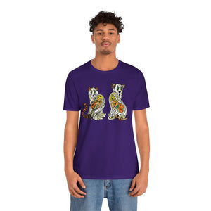 Ghost Pets Halloween 2024 | Art T-Shirt by Chaya Av