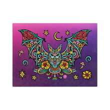Halloween Batshroom 2024 by Chaya Av Velveteen Minky Blanket 60x80