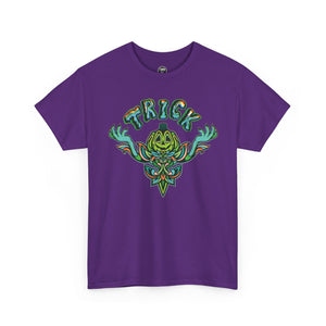 Pumpkin Portal Trick T-Shirt / Blu Chromatic