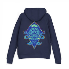 Pumpkin Portal Lightweight Hoodie / Blu Chromatic