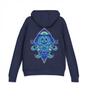 Pumpkin Portal Lightweight Hoodie / Blu Chromatic