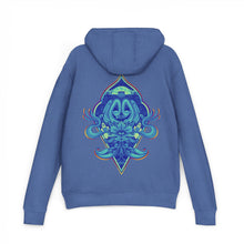 Pumpkin Portal Lightweight Hoodie / Blu Chromatic