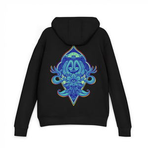 Pumpkin Portal Lightweight Hoodie / Blu Chromatic