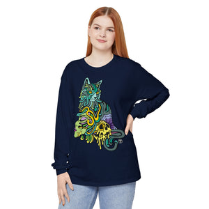 Catwitch (OG) by Chaya Av Unisex Long Sleeve T-Shirt (16 Colors Available)