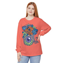 Snail Eyeland (ORNG) by Chaya Av Unisex Long Sleeve T-Shirt (16 Colors Available)