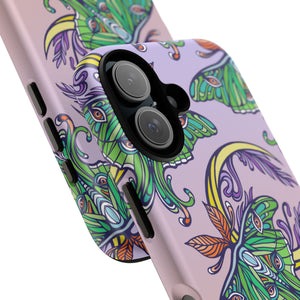 LUNA MOTH BY CHAYA AV PHONE CASE - iPHONE GALAXY PIXEL CASE