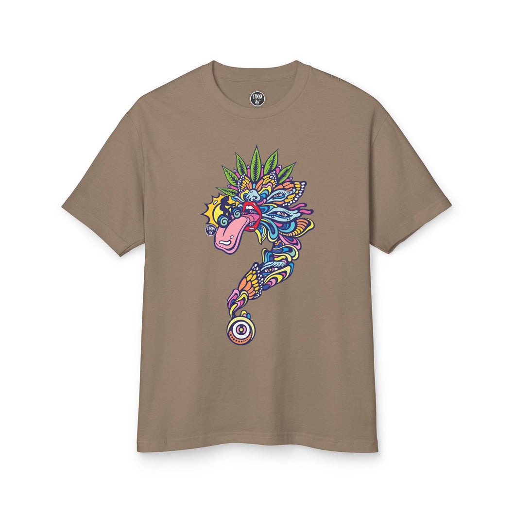 It's Like Oversized Boxy Heavyweight Cotton T-Shirt - Original & Green