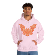 Batshroom Orange | Heavy Hooded Sweatshirt by Chaya Av