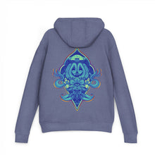 Pumpkin Portal Lightweight Hoodie / Blu Chromatic