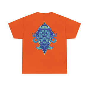Pumpkin Portal Trick T-Shirt / Blu Chromatic