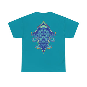 Pumpkin Portal Trick T-Shirt / Blu Chromatic