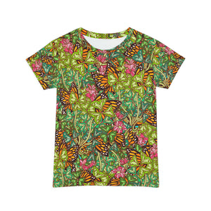 Women's Oxalis (Monarch) Sublimation Short Sleeve T-Shirt