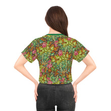 Women's Oxalis (Monarch) Sublimation Crop T-Shirt