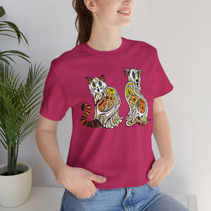 Ghost Pets Halloween 2024 | Art T-Shirt by Chaya Av