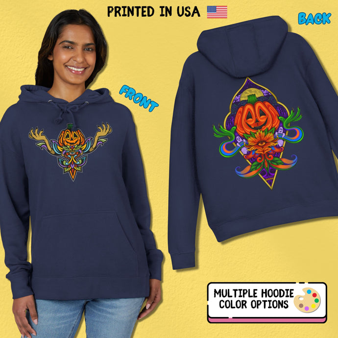 Pumpkin Portal Lightweight Hoodie / Original