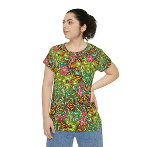 Women's Oxalis (Monarch) Sublimation Short Sleeve T-Shirt