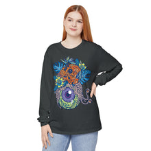 Snail Eyeland (ORNG) by Chaya Av Unisex Long Sleeve T-Shirt (16 Colors Available)