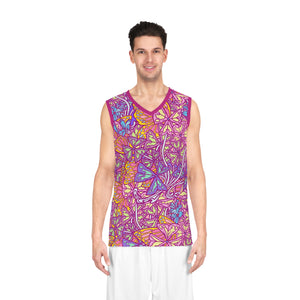 Oxalis (Kawaii) Sublimation Basketball Jersey