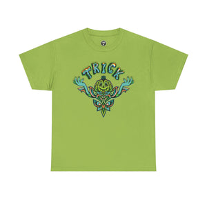 Pumpkin Portal Trick T-Shirt / Blu Chromatic