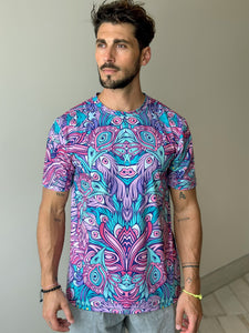 Men's Urban Peacock Sublimation T-Shirt