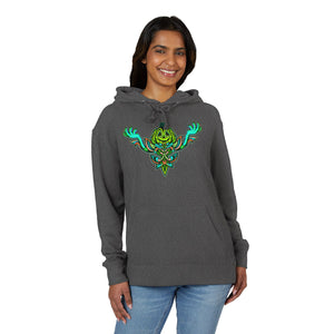 Pumpkin Portal Lightweight Hoodie / Blu Chromatic