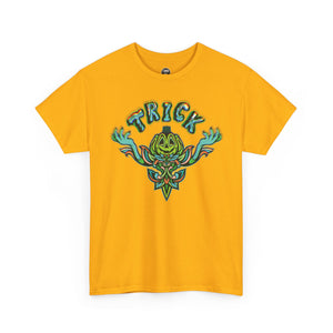 Pumpkin Portal Trick T-Shirt / Blu Chromatic