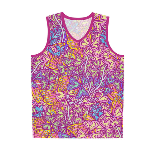 Oxalis (Kawaii) Sublimation Basketball Jersey