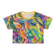 Starstruck Women's Sublimation Crop T-Shirt