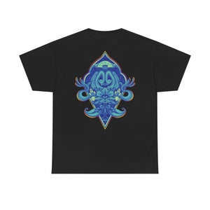Pumpkin Portal Trick T-Shirt / Blu Chromatic