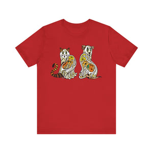 Ghost Pets Halloween 2024 | Art T-Shirt by Chaya Av