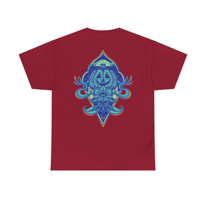 Pumpkin Portal Trick T-Shirt / Blu Chromatic