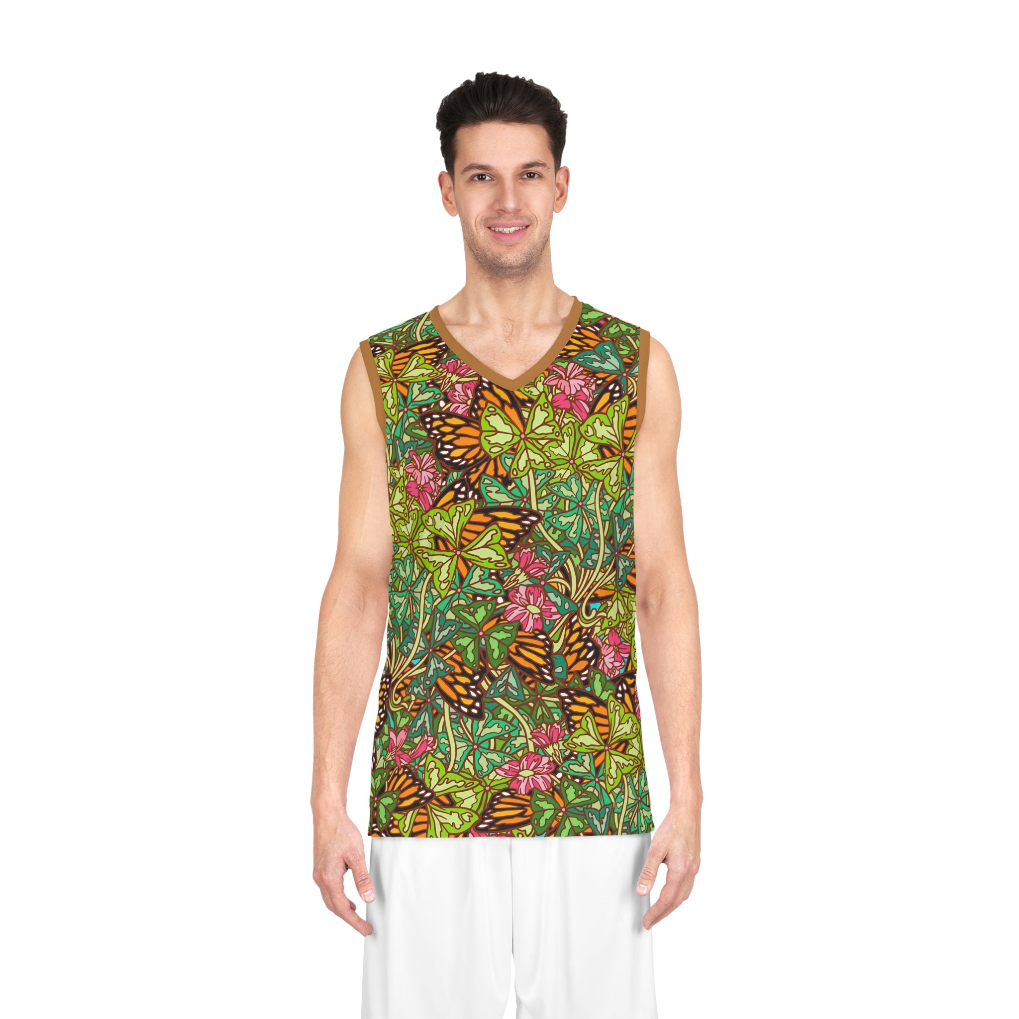 sublimation floral jersey