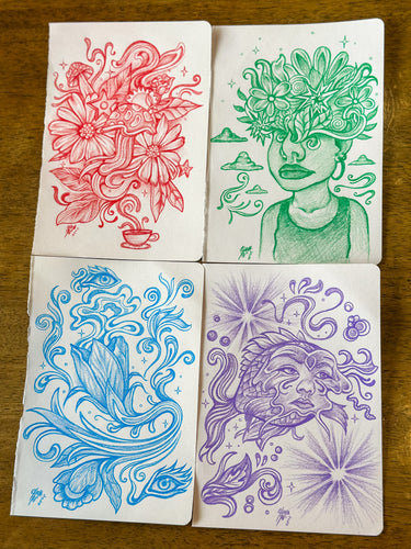 COFFEE DOODLES (4 OPTIONS) FEB 2025