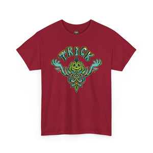 Pumpkin Portal Trick T-Shirt / Blu Chromatic