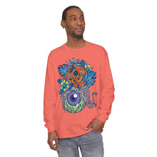 Snail Eyeland (ORNG) by Chaya Av Unisex Long Sleeve T-Shirt (16 Colors Available)