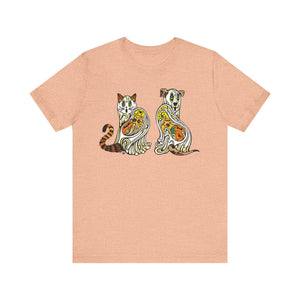 Ghost Pets Halloween 2024 | Art T-Shirt by Chaya Av