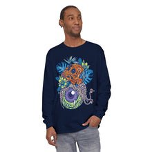 Snail Eyeland (ORNG) by Chaya Av Unisex Long Sleeve T-Shirt (16 Colors Available)