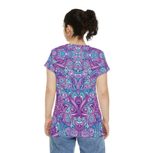 Urban Peacock - Women's Sublimation Short Sleeve Shirt